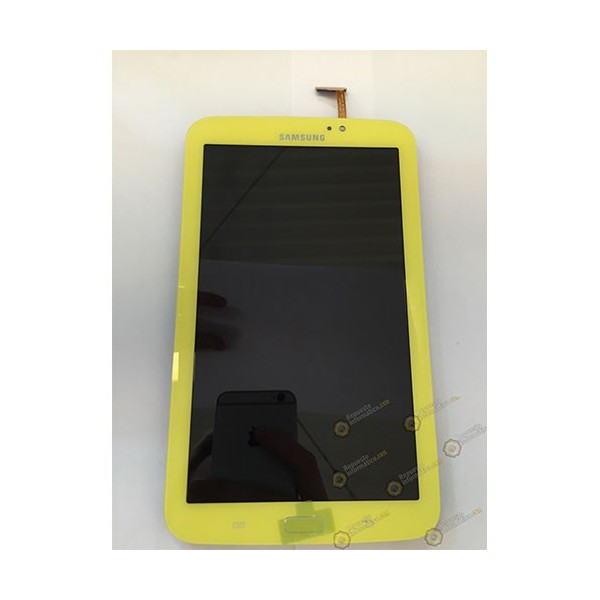 Pantalla (Lcd + Táctil + Marco) Galaxy Tab 3 7.0 (T210) Wifi Amarilla - Directo de Fabrica