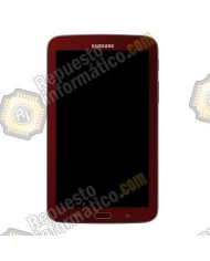 Pantalla (Lcd + Táctil + Marco) Galaxy Tab 3 7.0 (T210) Wifi Granate - Directo de Fabrica