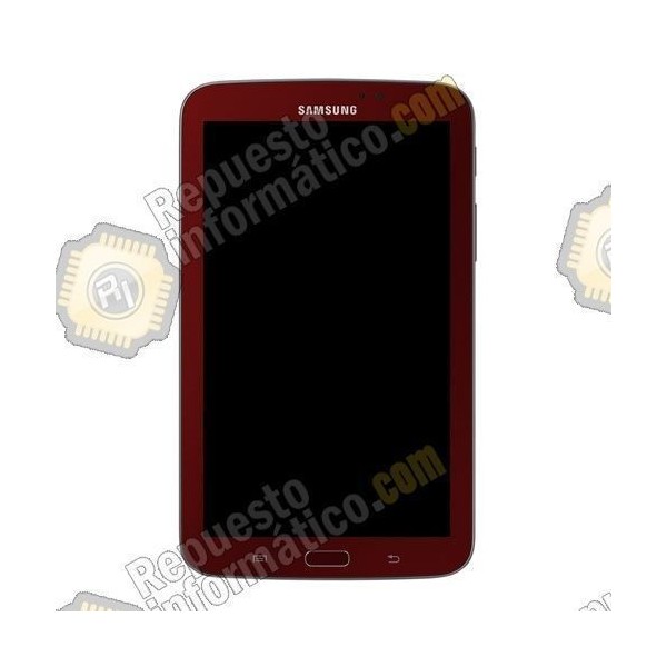 Pantalla (Lcd + Táctil + Marco) Galaxy Tab 3 7.0 (T210) Wifi Granate - Directo de Fabrica