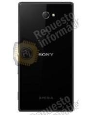 Tapa trasera negra XPERIA M2 (Aqua y dual) (nueva)