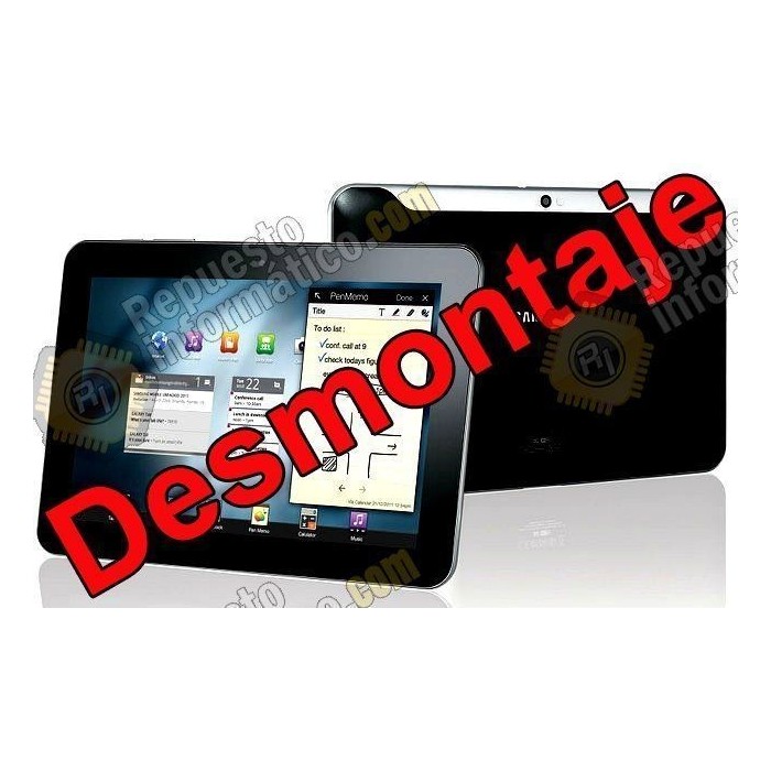 Pantalla (lcd+tactil+marco) Galaxy Tab 3, P5200, P5210 (NEGRA) (DESMONTAJE)