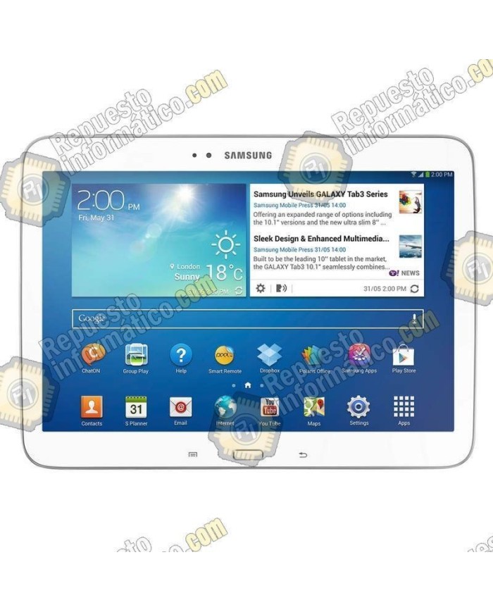 Pantalla Blanca (Lcd + Táctil + Marco) Galaxy Tab 3 10.1 (P5200/P5210) - Directo de Fabrica