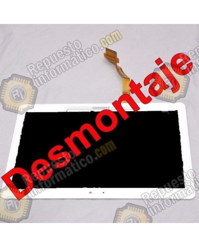 Pantalla (LCD+Tactil+MARCo) GALAXY TAB 2 P5100 (BLANCO) (DESMONTAJE)