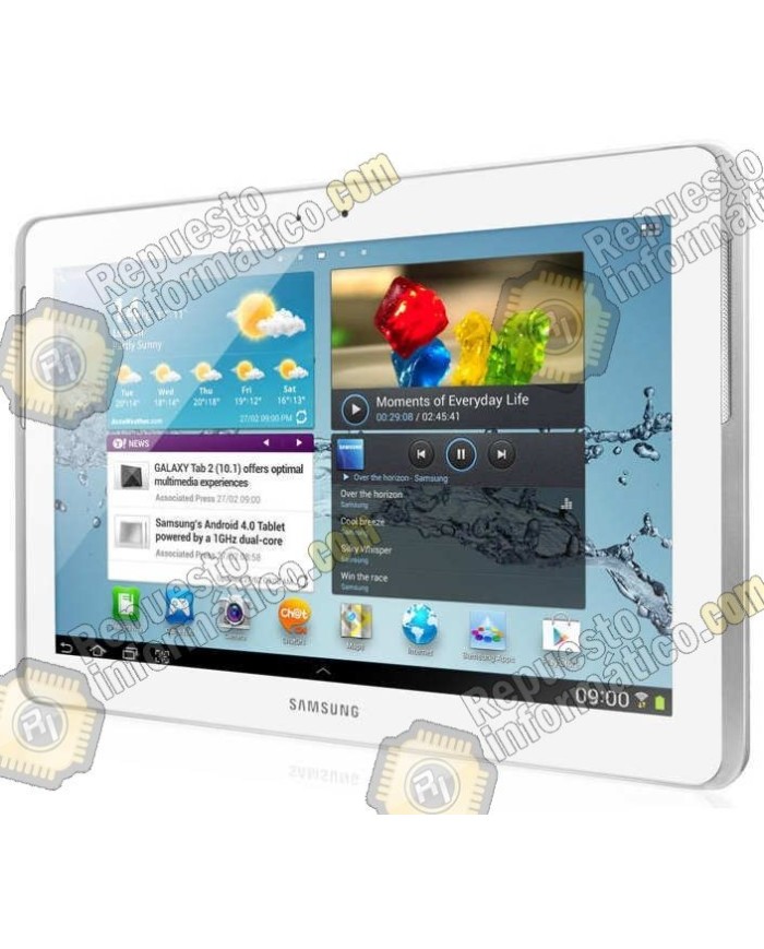 Pantalla (Lcd + Táctil + Marco) Galaxy Tab 2 (P5100) Blanca - NUEVA
