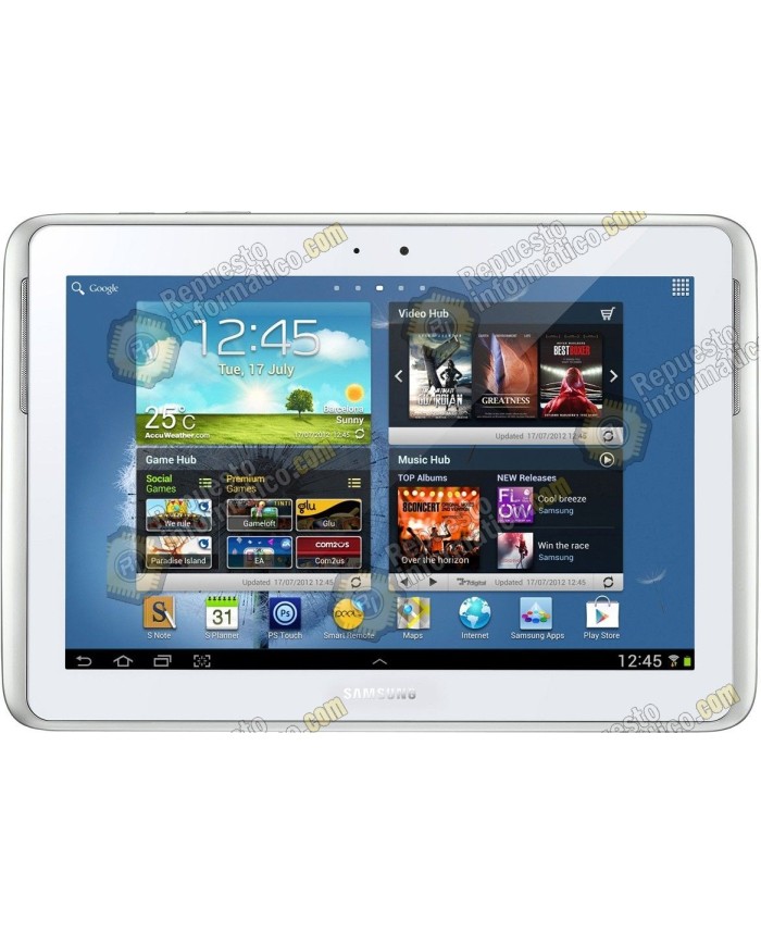 Pantalla Blanca (Lcd + Táctil + Marco) Galaxy Note 10.1 3G (N8000) - Directo de Fabrica