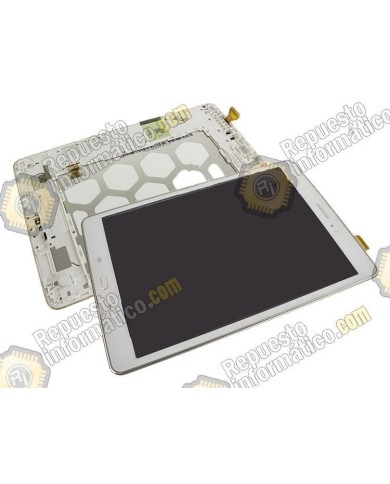 Pantalla (Lcd+Tactil) Blanca Galaxy Tab A (9.7'') (T550) (S/marco)