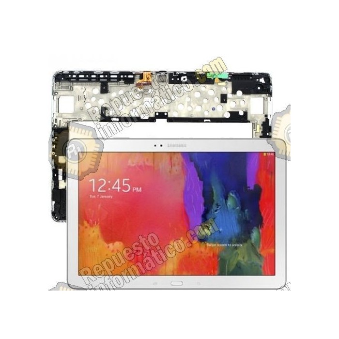 Pantalla (Lcd+tactil+premarco) blanca  Galaxy Tab Pro 12.2 (P900)