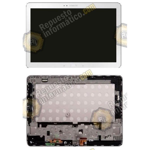Pantalla blanca (Lcd+tactil+marco) Galaxy P900 (12.2")