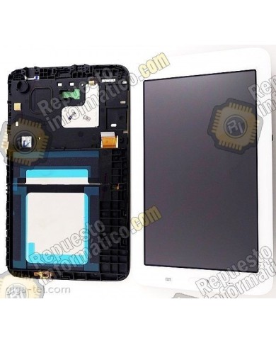 Pantalla Blanca (Lcd + Táctil + Marco) Galaxy Tab 3 Lite (T111) - Directo de Fabrica