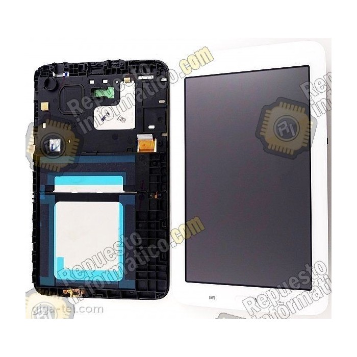 Pantalla Blanca (Lcd + Táctil + Marco) Galaxy Tab 3 Lite (T111) - Directo de Fabrica