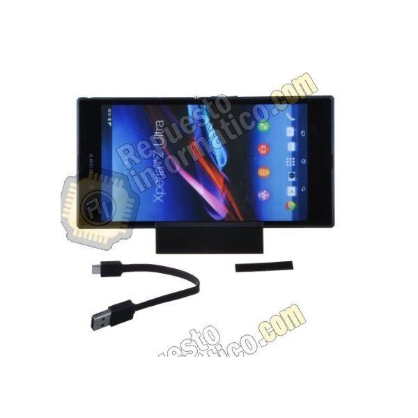 Base de carga lateral para Sony Xperia Z2 magnetico