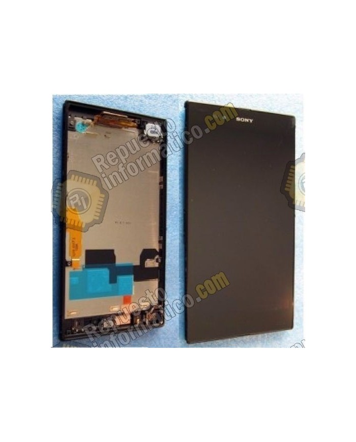 Pantalla Completa (LCD+TÃ¡ctil+Marco) para Xperia Z Ultra (Negra)