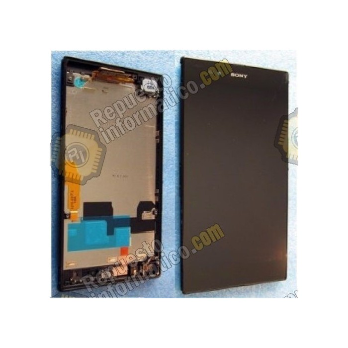 Pantalla Completa (LCD+TÃ¡ctil+Marco) para Xperia Z Ultra (Negra)