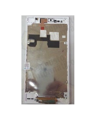Pantalla Completa (LCD+TÃ¡ctil+Marco) para Xperia Z Ultra (Blanca)