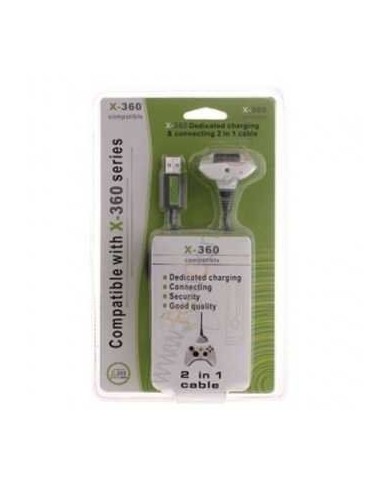 Carga y Juega 2 en 1 Xbox 360