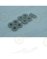 Conjunto de gomas de contacto botones Nintendo Ds Lite