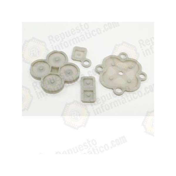 Nintendo DSI XL gomas botones repuesto