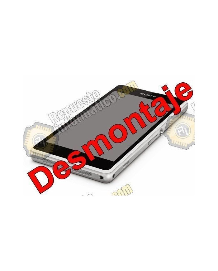 Pantalla (LCD+TACTIL+MARCO) Xperia Z1 Compact (DESMONTAJE) (BLANCO)