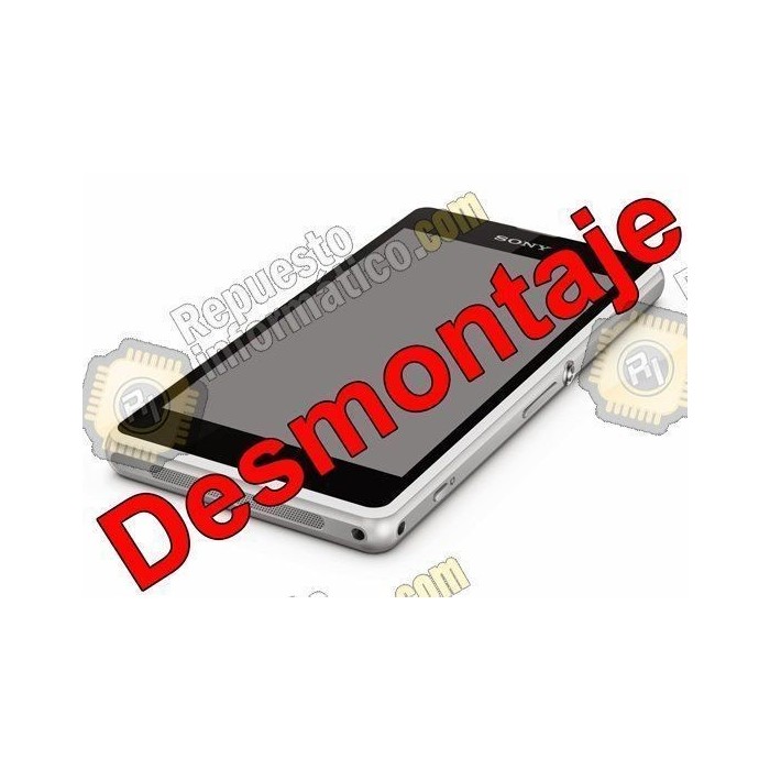 Pantalla (LCD+TACTIL+MARCO) Xperia Z1 Compact (DESMONTAJE) (BLANCO)