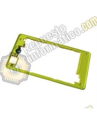 CARCASA INTERMEDIA flexible ORIGINAL Z1C COMPACT AMARILLA (Desmontaje)
