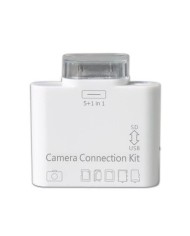 ADAPTADOR 5 EN 1 IPHONE 3GS/IPHONE4/IPAD/2