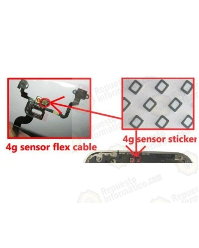 Filtro Completo Sensor Proximidad Sensor Iphone 4G/4S