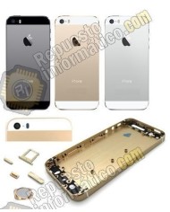 Chasis Pre-ensamblado (flex incluidos+soportes metalicos) para Iphone 5S (dorado)