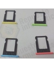 Porta Sim Colores Original Iphone 5C Amarillo