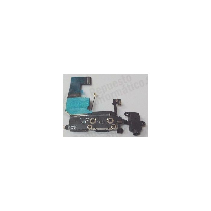 Flex Conector de carga +micrófono y  RF iphone 5C