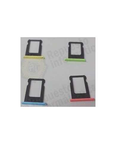 Porta Sim Colores Original Iphone 5C blanco