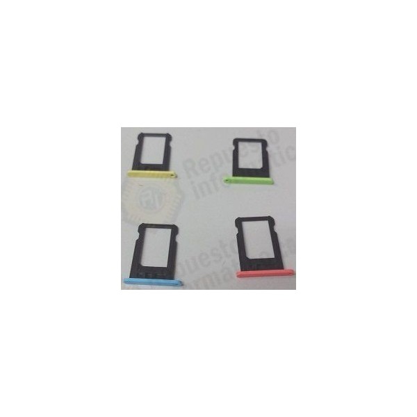 Porta Sim Colores Original Iphone 5C blanco