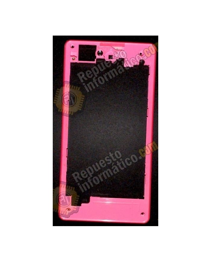 CARCASA INTERMEDIA flexible ORIGINAL Z1C COMPACT ROSA (Desmontaje)