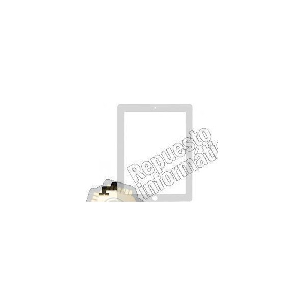 Tactil Ipad 2 Completa con pegatinas y boton home Blanca