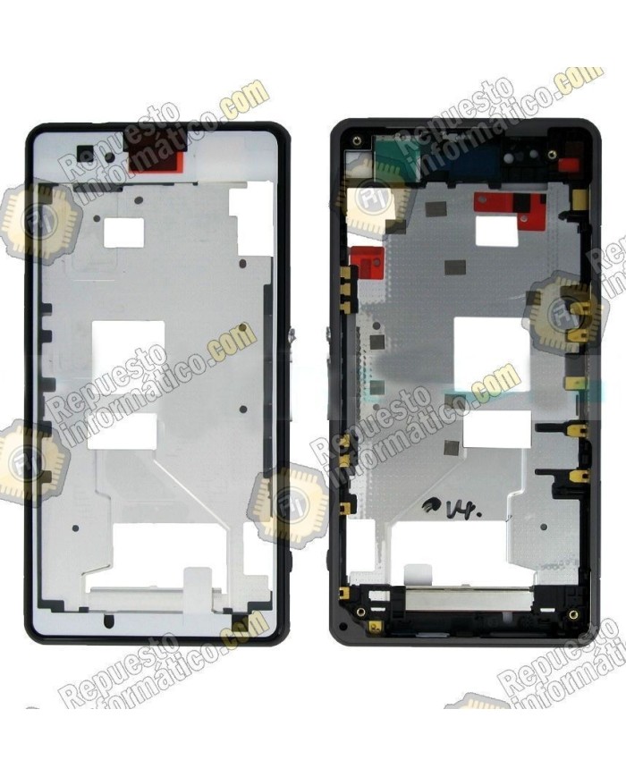 Marco frontal chasis gris XPERIA Z1 COMPACT (Desmontaje)