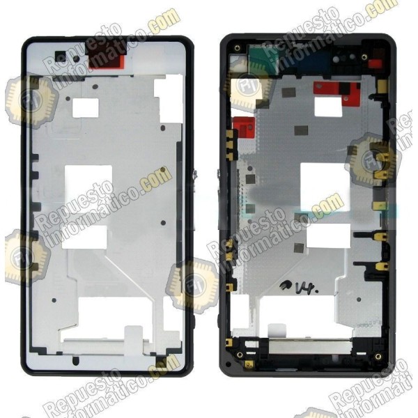 Marco frontal chasis gris XPERIA Z1 COMPACT (Desmontaje)