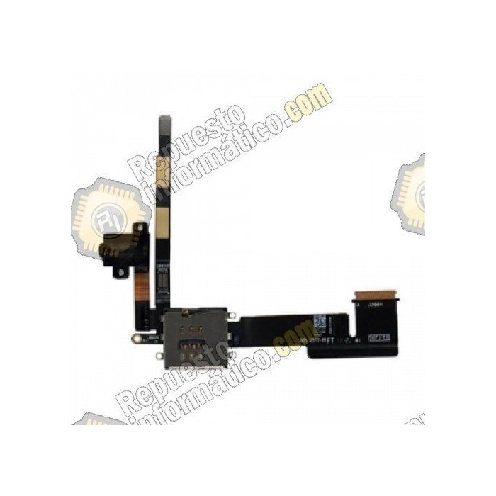 Flex Plug de Audio y Lector de Sim Card iPad 2G