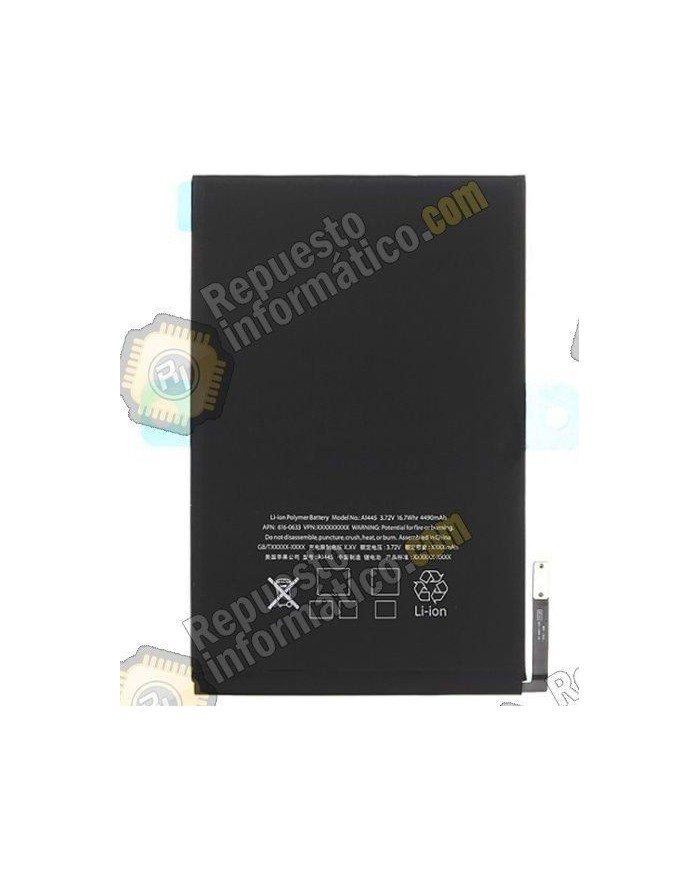 Batería para iPad Mini (A1432, A1454, A1455) de 4440mAh