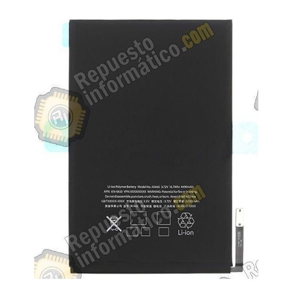 Batería para iPad Mini (A1432, A1454, A1455) de 4440mAh