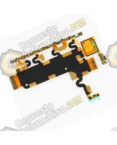 Flex volumen + encendido + micrÃ³fono Sony Xperia Z1 C6902 C6903 C6943 L39H (Swap)