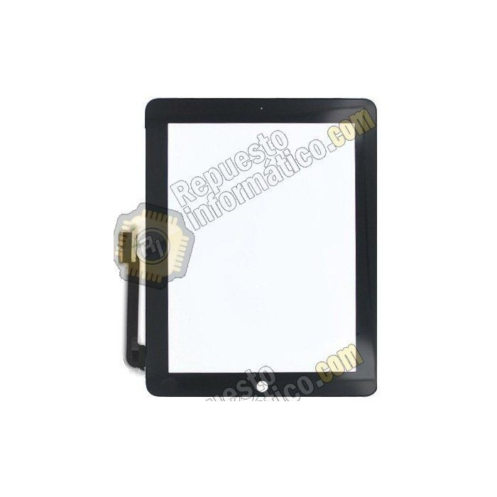 Tactil Ipad 4 Negro +boton home