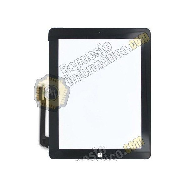 Tactil Ipad 4 Negro +boton home