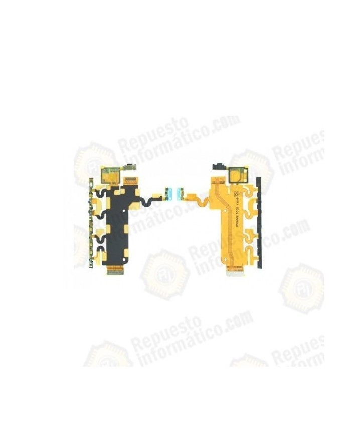 Flex volumen + encendido + micrÃ³fono Sony Xperia Z1 C6902 C6903 C6943 L39H (Swap)