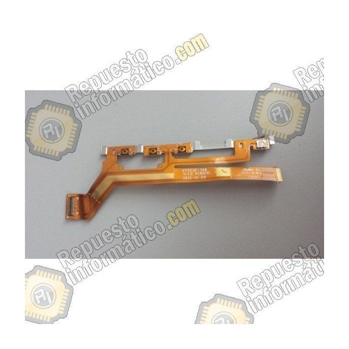 Flex Encendido y Volumen Original Sony xperia M2 Dual_(S50h_D2302)