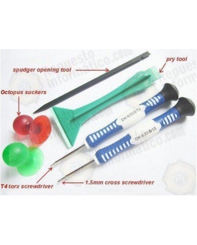 Kit herramientas pantallas best 598