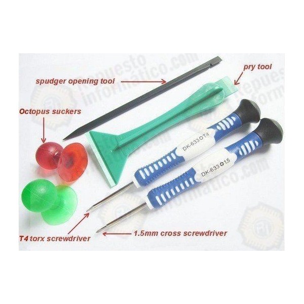 Kit herramientas pantallas best 598