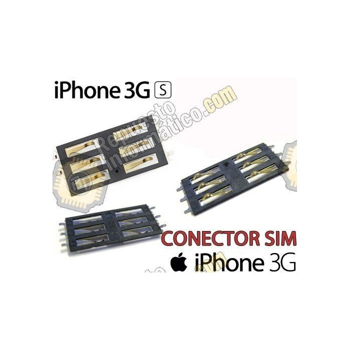 Conector lector SIM para 2G, Iphone 3G / Iphone 3GS