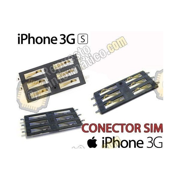 Conector lector SIM para 2G, Iphone 3G / Iphone 3GS