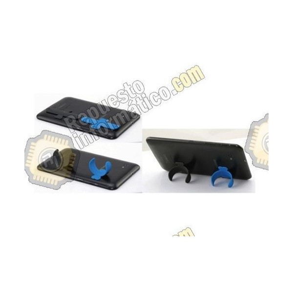 Soporte Metal flexible para moviles negra