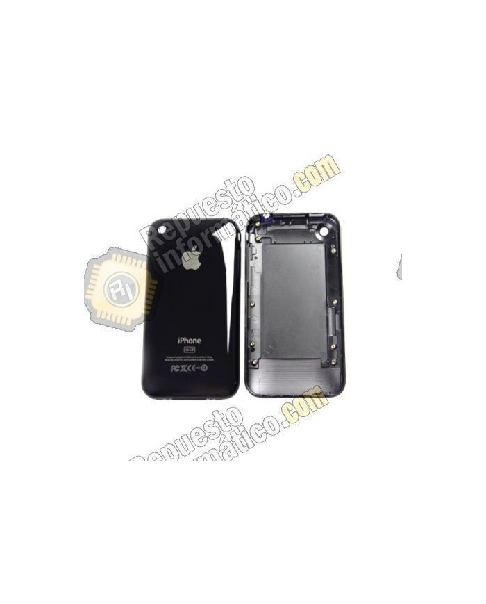 Tapa trasera - chasis   iPhone 3G  (negra) sin componentes
