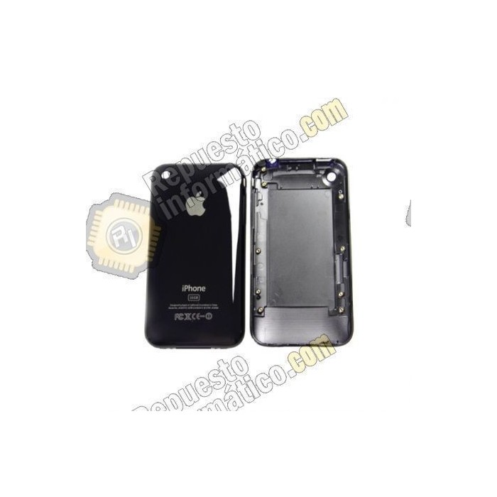 Tapa trasera - chasis   iPhone 3G  (negra) sin componentes